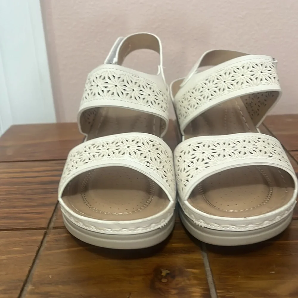 Shibever Summer wedged sandals - Picture 2 of 5